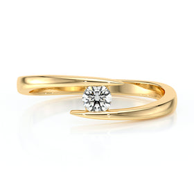 Solitaire diamant Etincelle d’Amour - 1