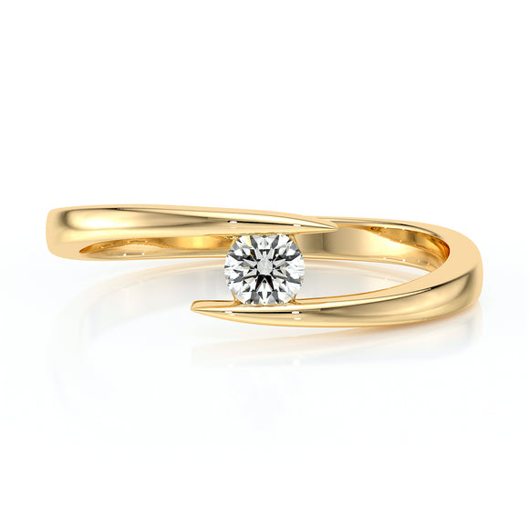 Solitaire diamant Etincelle d’Amour - 1