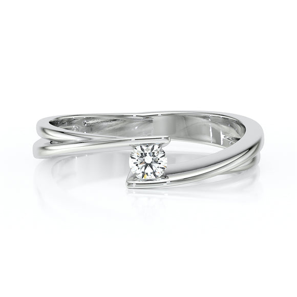Solitaire diamant Etincelle d’Amour - 2