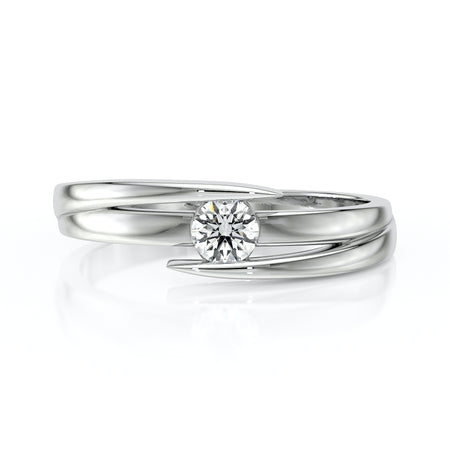 Solitaire diamant Etincelle d’Amour - 4