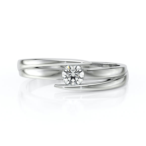 Solitaire diamant Etincelle d’Amour - 4