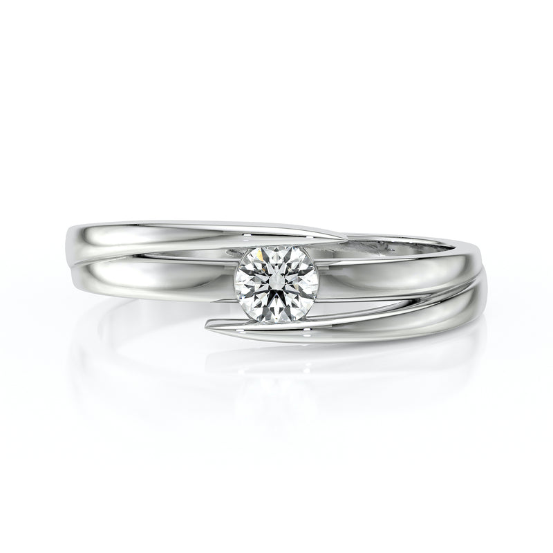 Solitaire diamant Etincelle d’Amour - 4