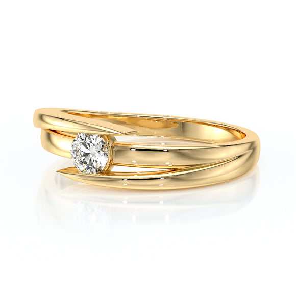 Solitaire diamant Etincelle d’Amour - 4