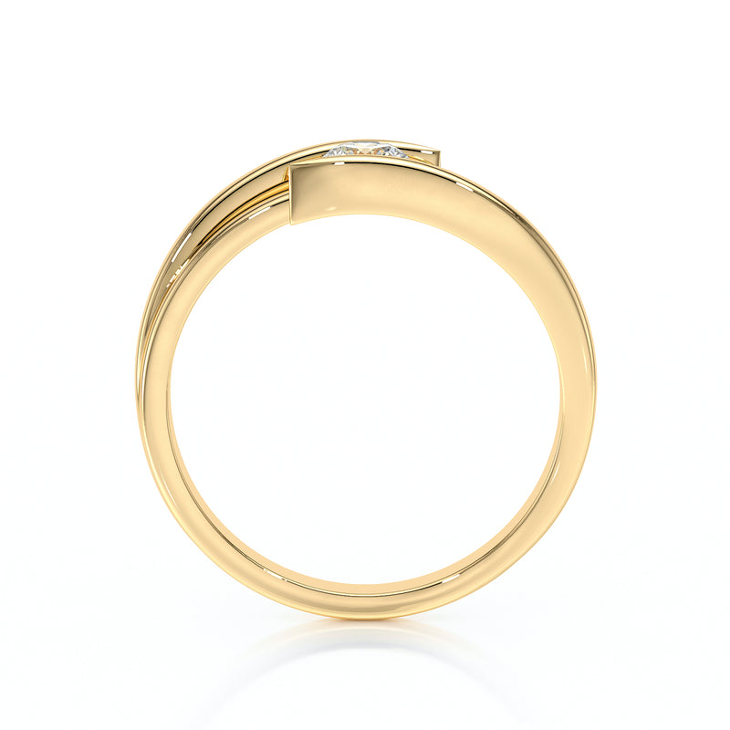 Solitaire saphir Etincelle d’Amour - 4