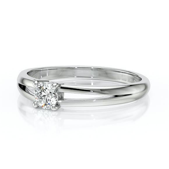 Solitaire saphir Lune de Miel - 14