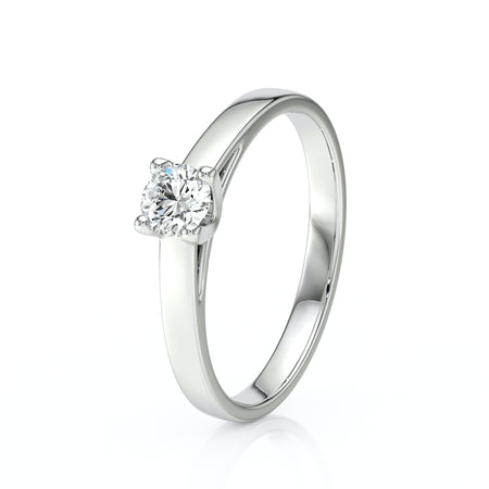 Solitaire diamant Lune de Miel – 1