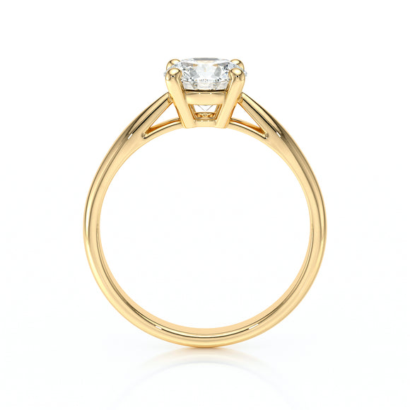 Solitaire diamant Lune de Miel - 1 carat