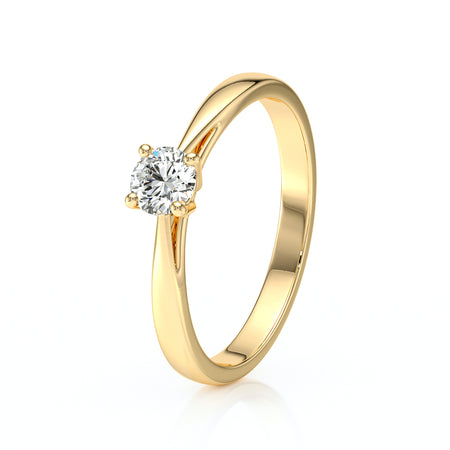 Solitaire diamant Lune de Miel – 2