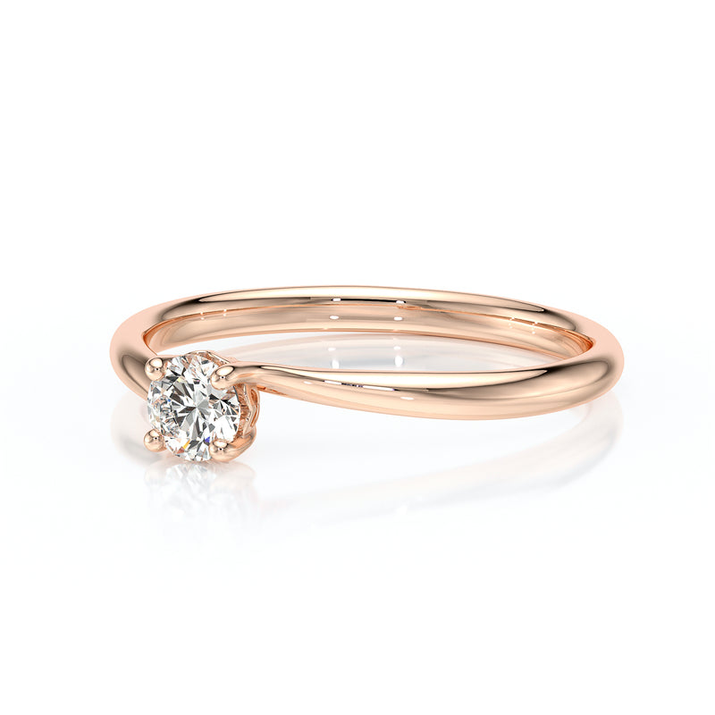 Solitaire diamant Mon Cœur - 1