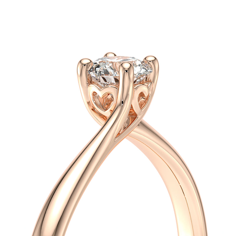 Solitaire diamant Mon Cœur - 1