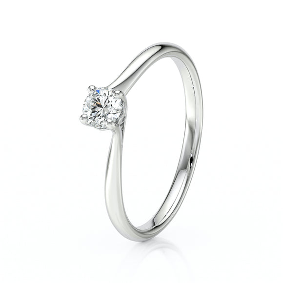 Solitaire diamant Mon Cœur - 1