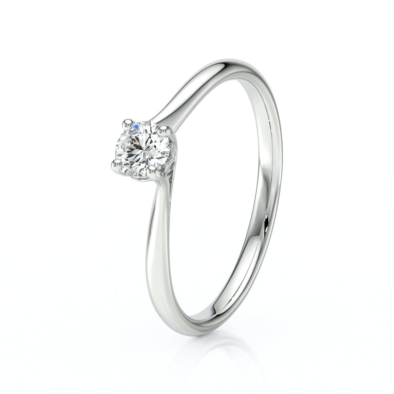 Solitaire diamant Mon Cœur - 1