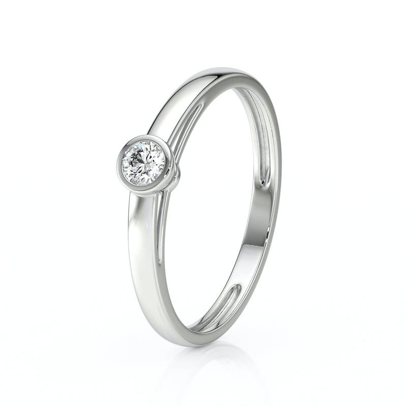 Solitaire diamant Nuit de Noces - 1