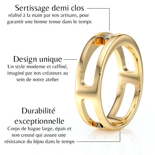 Solitaire saphir Pour Toujours - 5