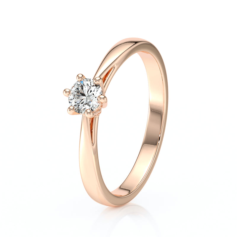 Solitaire diamant Premier Amour – 1