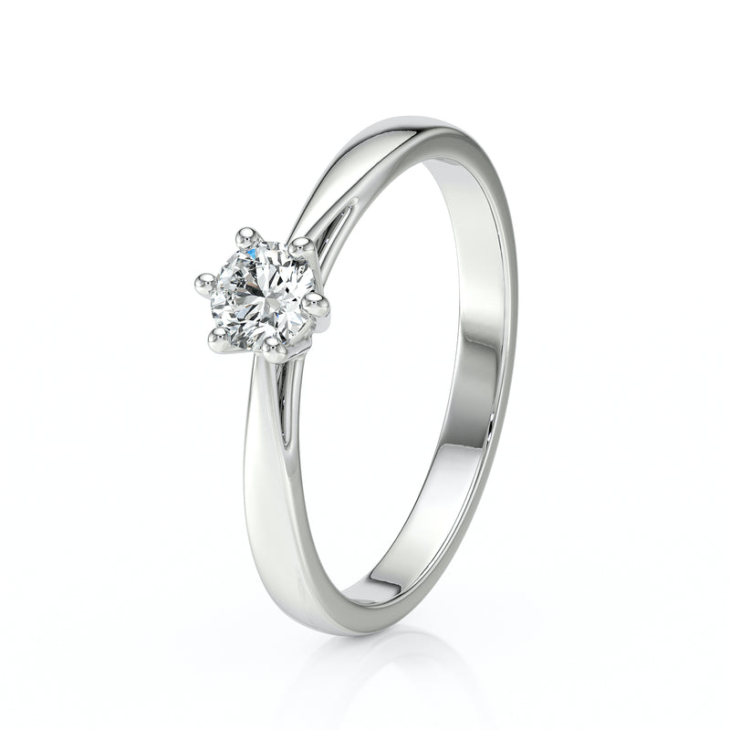Solitaire diamant Premier Amour – 1
