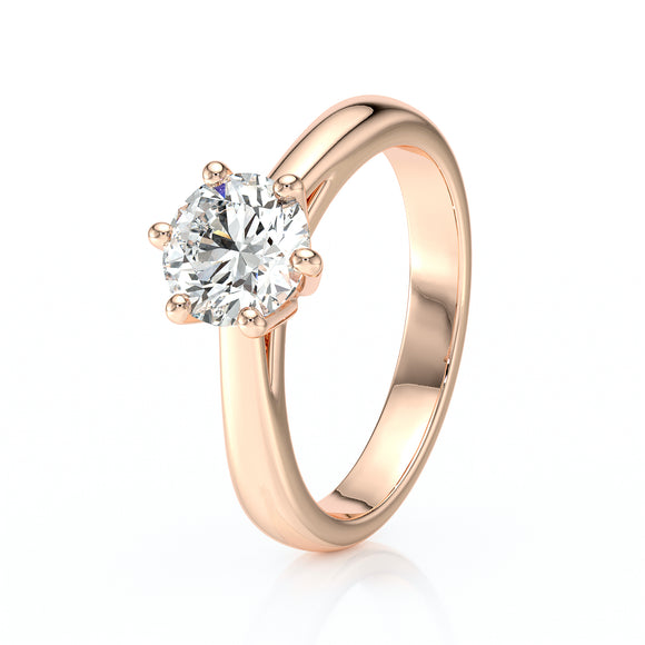 Solitaire diamant Premier Amour - 1 carat
