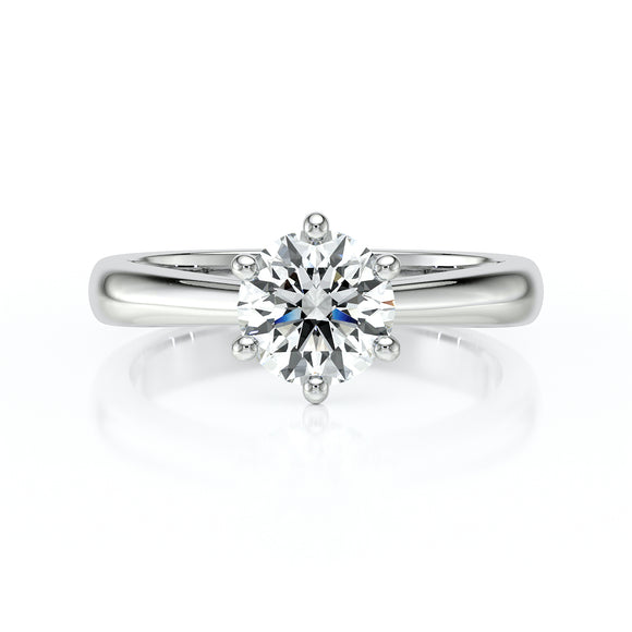 Solitaire diamant Premier Amour - 1 carat
