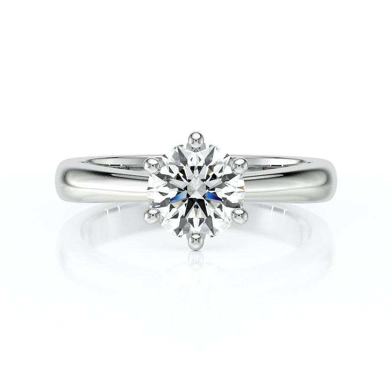 Solitaire diamant Premier Amour - 1 carat