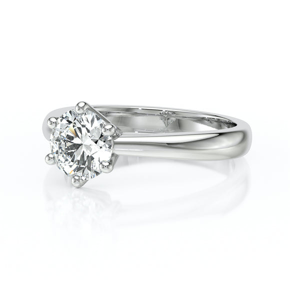 Solitaire diamant Premier Amour - 1 carat