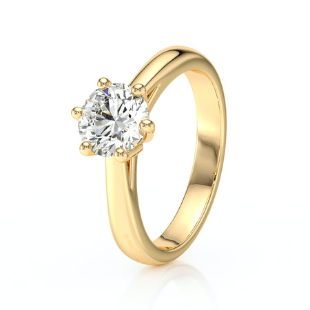 Solitaire diamant Premier Amour - 1 carat