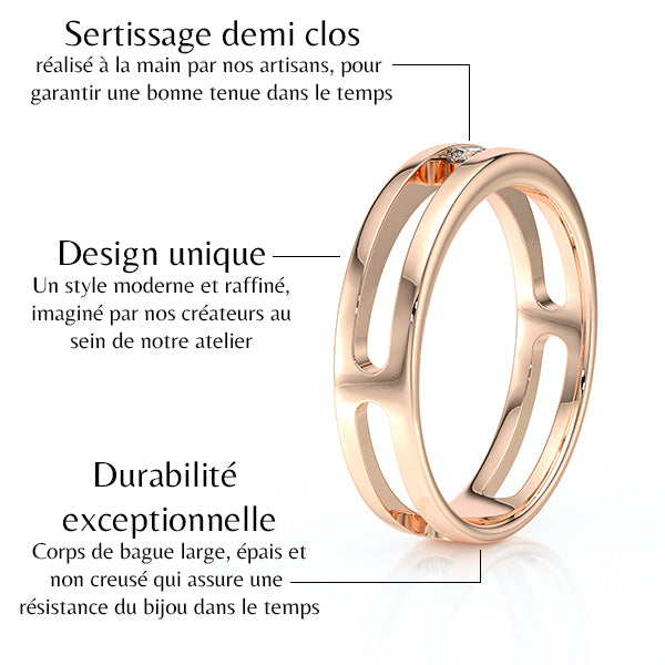 Solitaire diamant Pour Toujours - 1