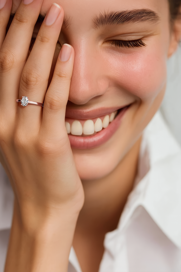 Solitaire émeraude Une Promesse – 2