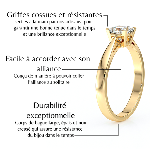 Solitaire diamant Une Promesse – 5
