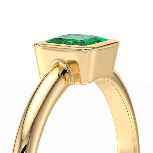 Solitaire émeraude Nuit de Noces – 3