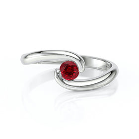 Solitaire rubis Etincelle d’Amour - 3