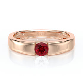 Solitaire rubis Pour Toujours - 3