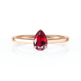 Solitaire rubis Une Promesse – 1
