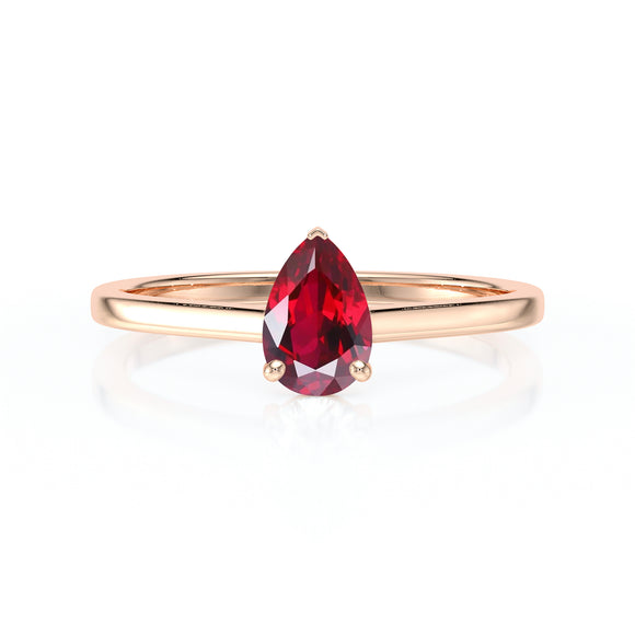 Solitaire rubis Une Promesse – 1