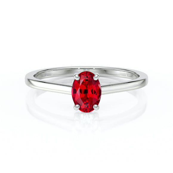 Solitaire rubis Une Promesse – 2