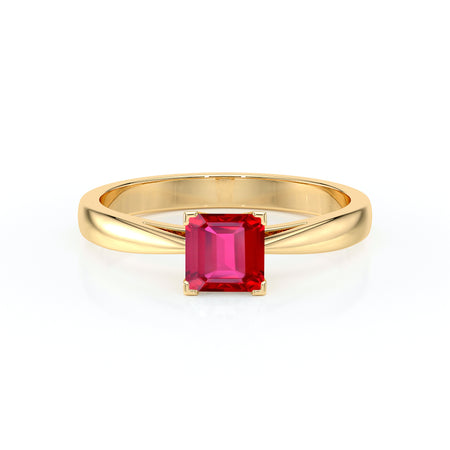 Solitaire rubis Une Promesse – 5