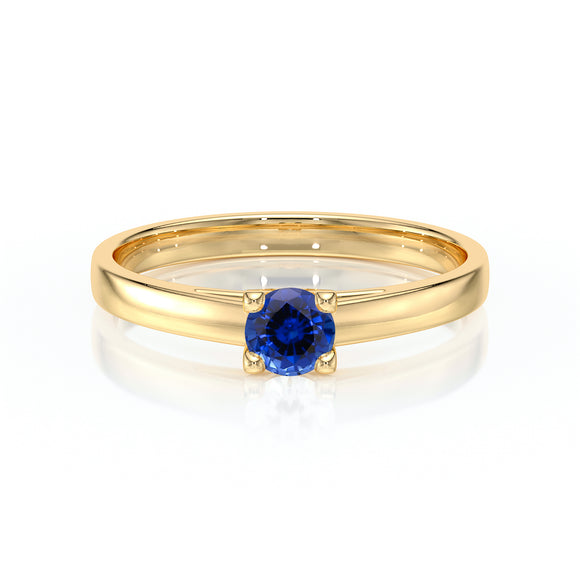 Solitaire saphir Lune de Miel – 1