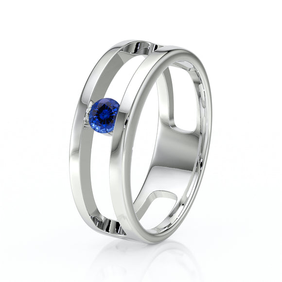 Solitaire saphir Pour Toujours - 5
