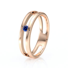 Solitaire saphir Pour Toujours - 1