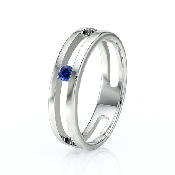 Solitaire saphir Pour Toujours - 1