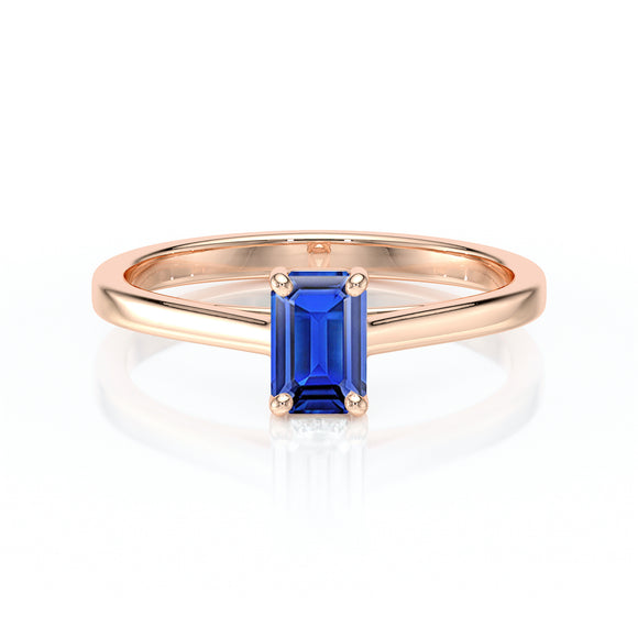 Solitaire saphir Une Promesse – 3