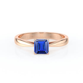 Solitaire saphir Une Promesse – 5