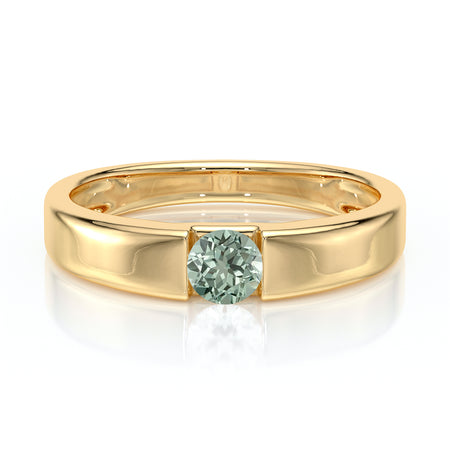 Solitaire saphir vert Pour Toujours - 3