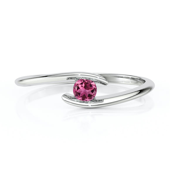 Solitaire tourmaline Etincelle d’Amour - 5