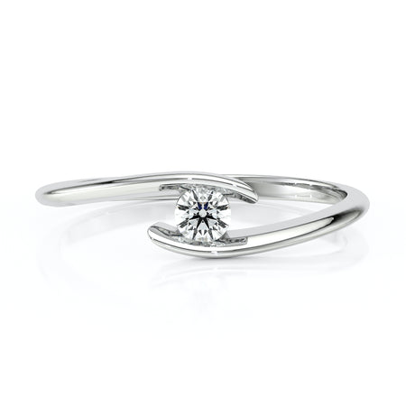 Solitaire diamant Etincelle d’Amour - 5