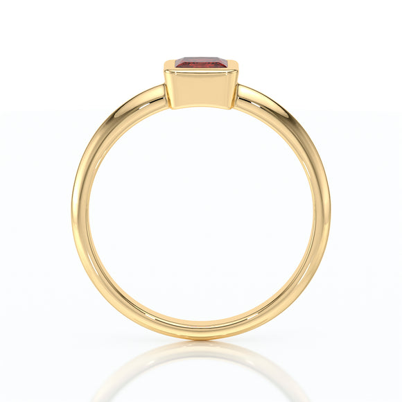 Solitaire rubis Nuit de Noces – 3