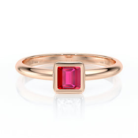 Solitaire rubis Nuit de Noces – 3