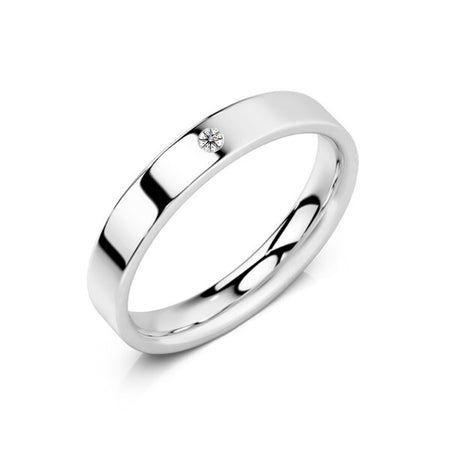 Alliance diamant Ruban Je Le Veux - 3,5mm