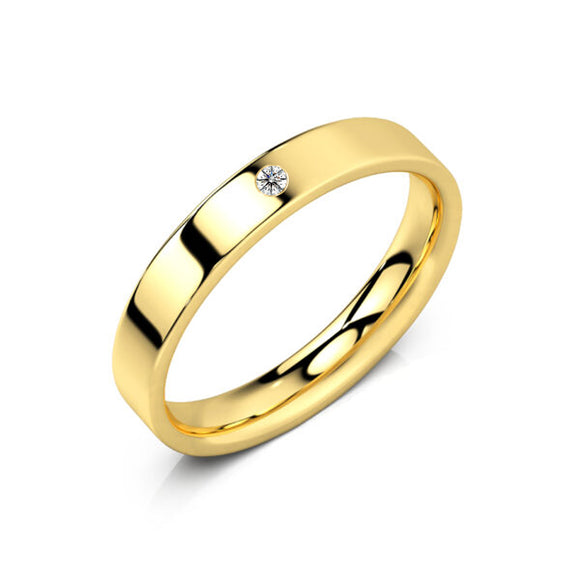 Alliance diamant Ruban Je Le Veux - 3,5mm