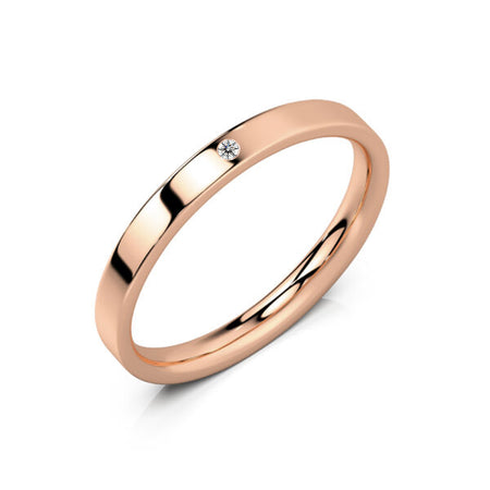 Alliance diamant Ruban Je Le Veux - 2,5mm