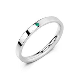 Alliance émeraude Ruban Je Le Veux - 2,5mm